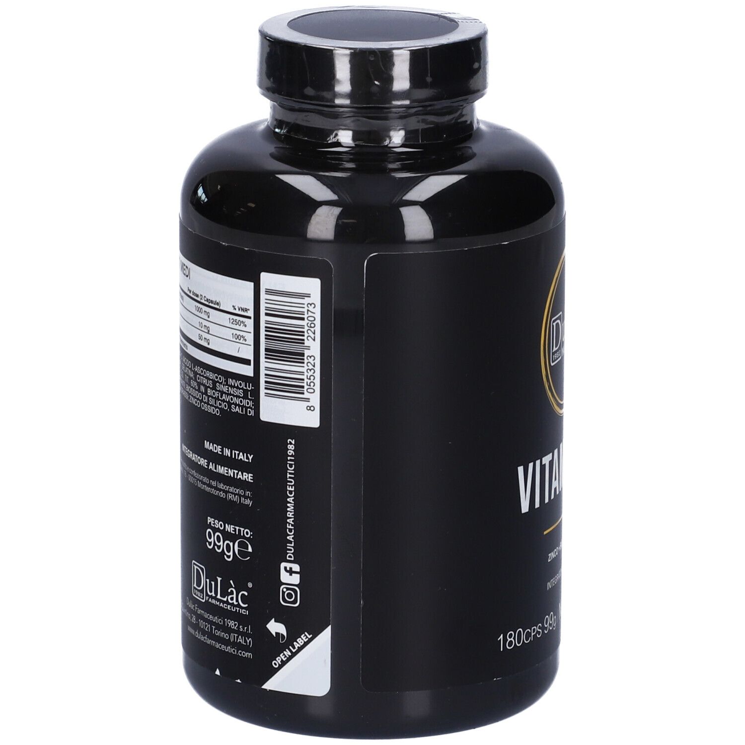 Dulàc Vitamina C Zinco + Bioflavonoidi Capsule
