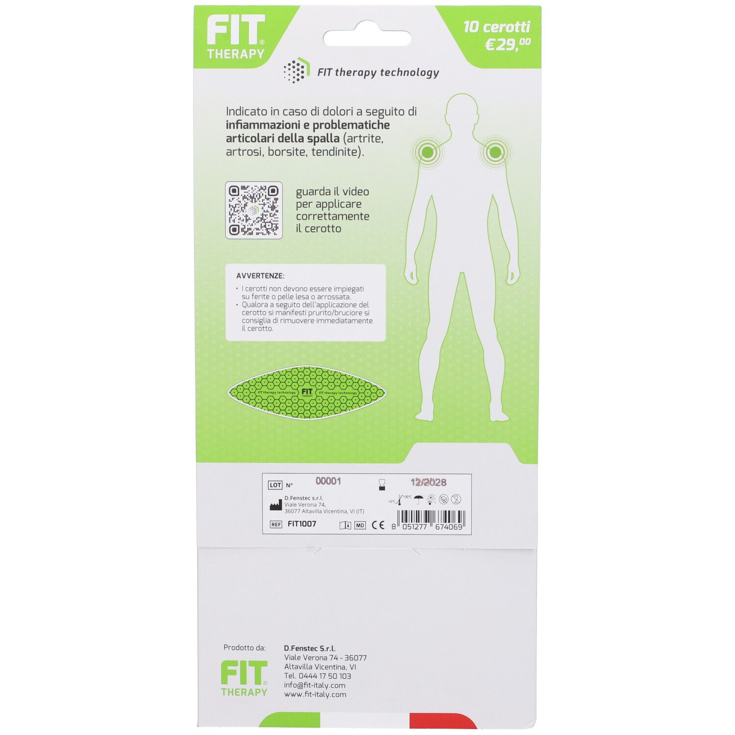 Fit Therapy Cerotto Spalla