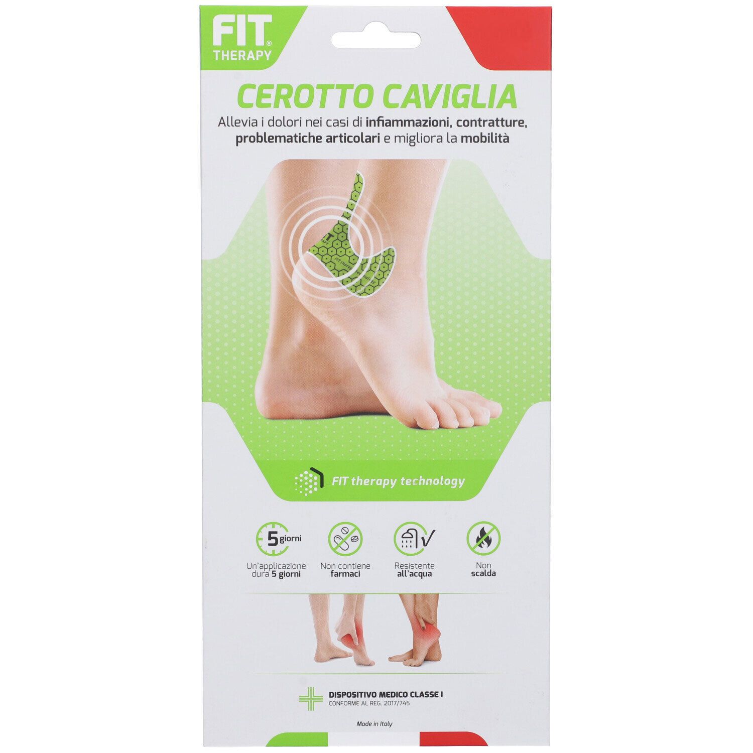 Fit Therapy Cerotto Caviglia 2 Cerotti