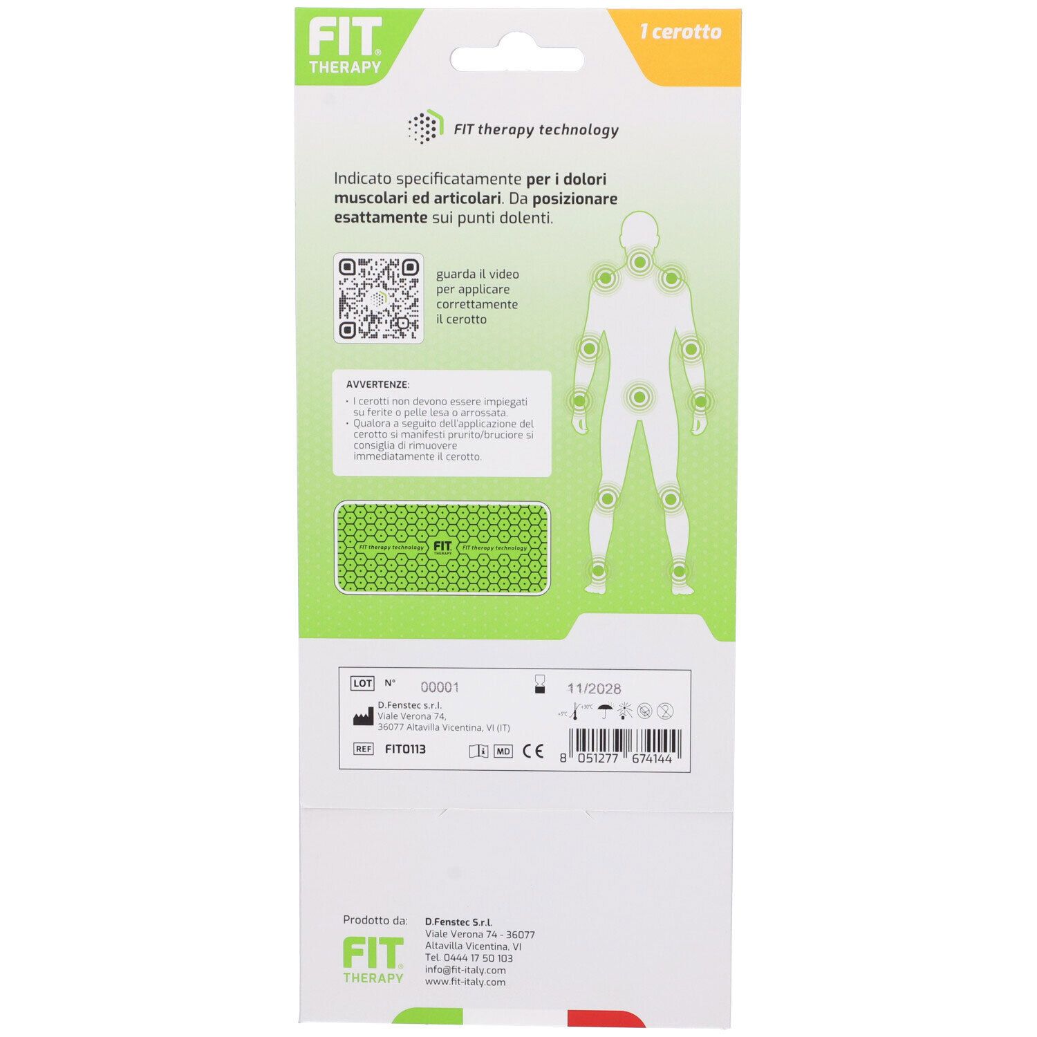 Fit Therapy Cerotto Grande Universale