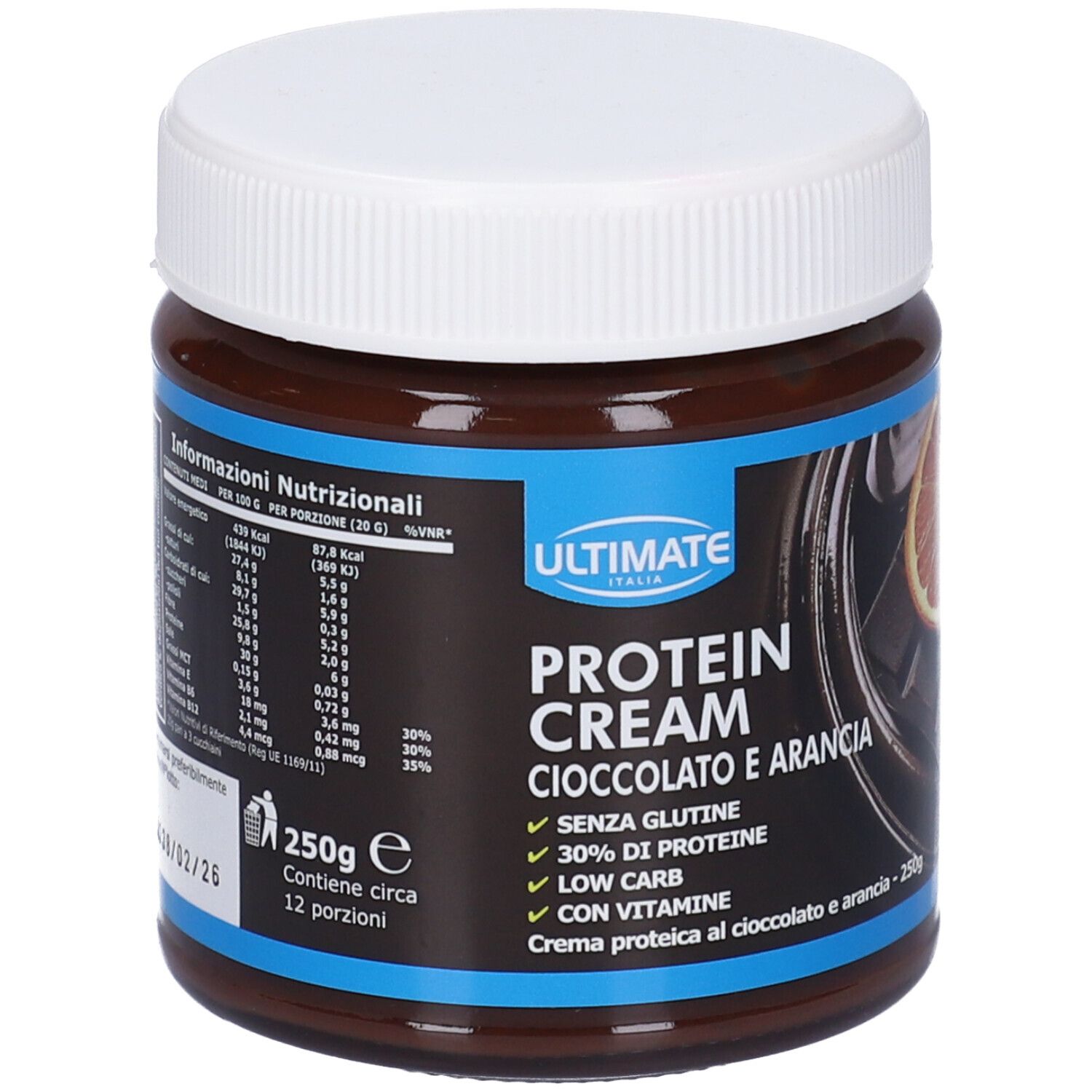 Ultimate Protein Cream Cioccolato Arancia