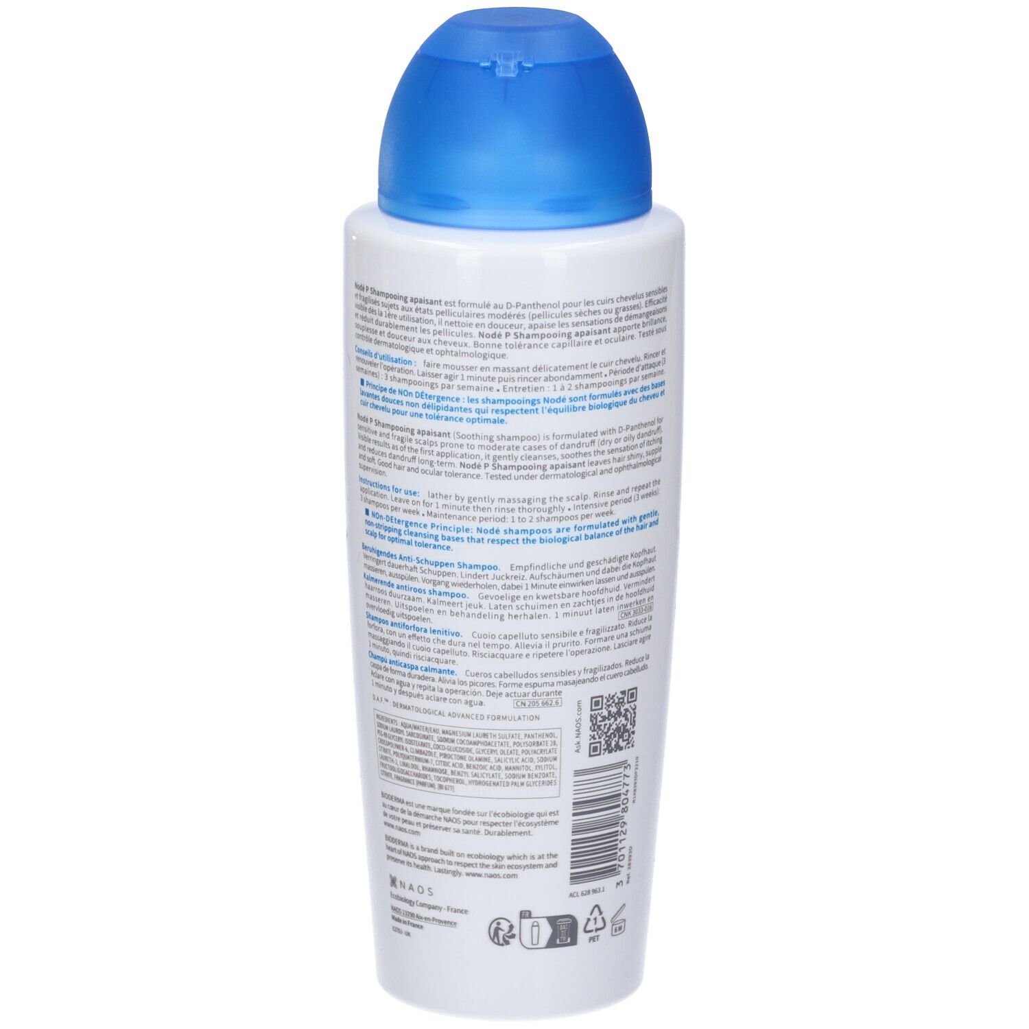 Bioderma Nodé P Shampoo Lenitivo Antiforfora