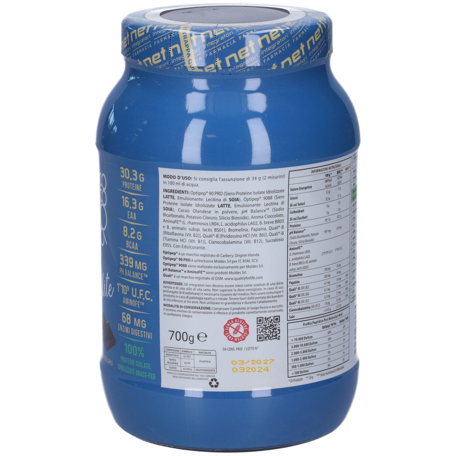 Net Integratori Farmacia® Vb Whey 104 9088 Elite® Cioccolato