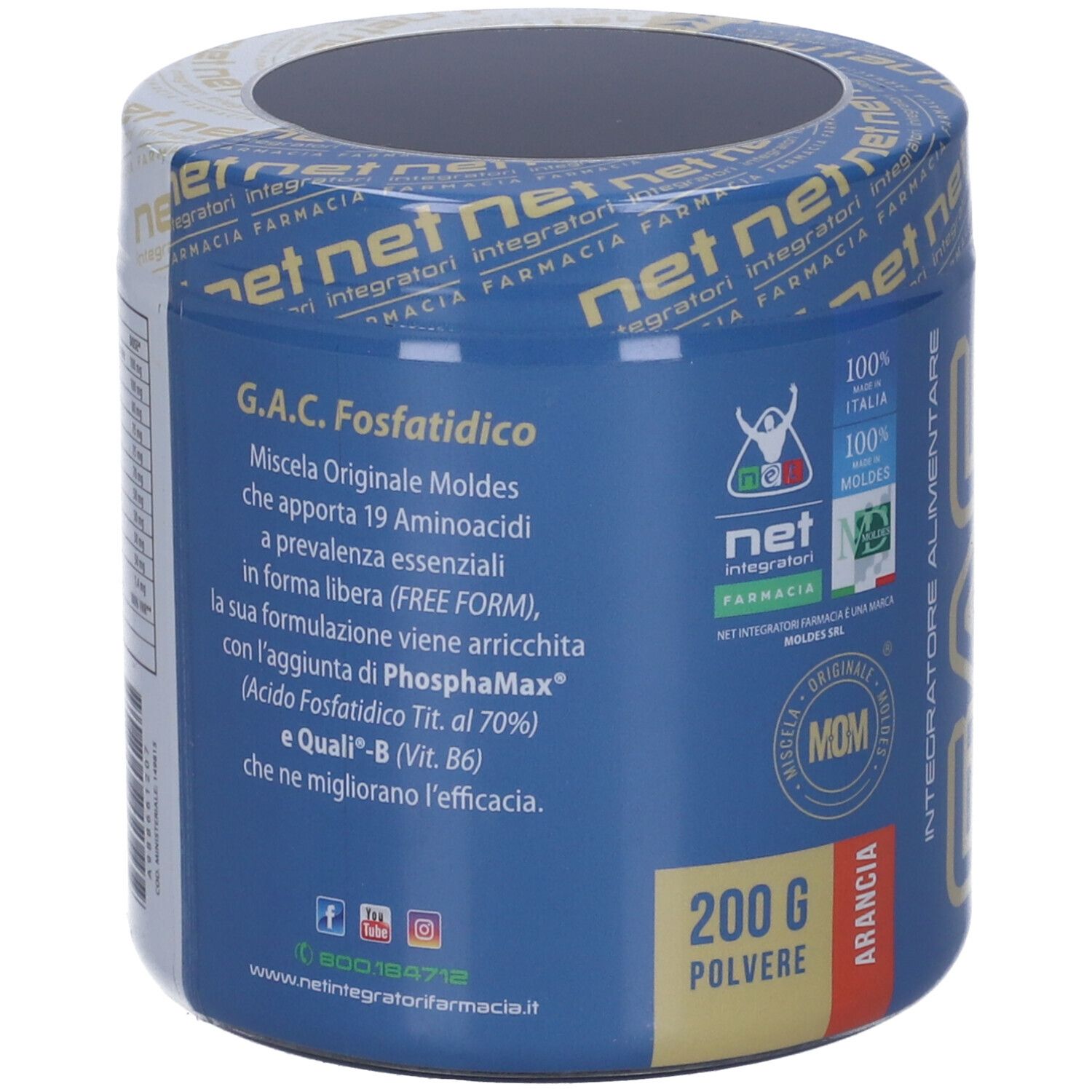 Net Integratori Gac Fosfatidico Arancia