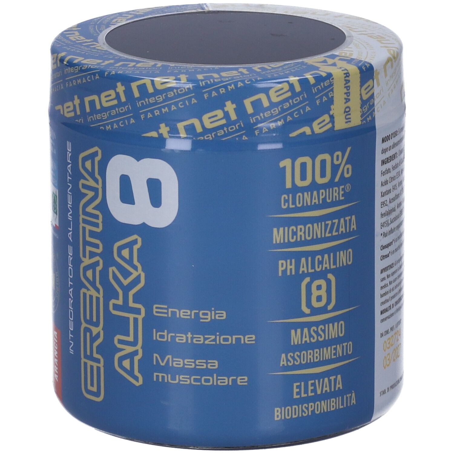 Net Integratori Farmacia Creatina Alka 8 Arancia