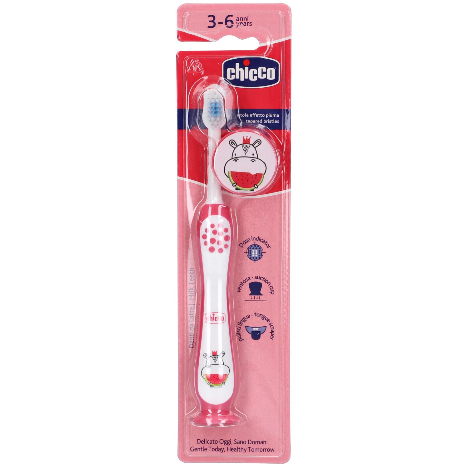 Chicco Spazzolino 3-6 Anni Rosa