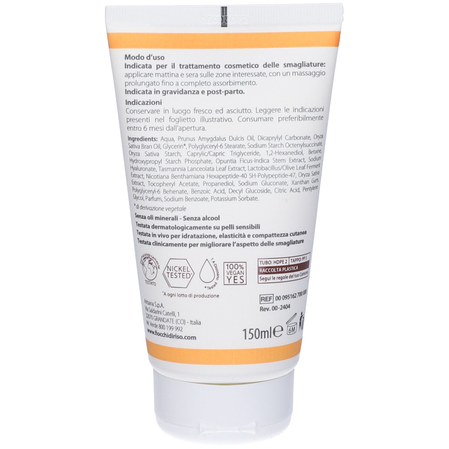 Fiocchi di Riso Crema Smagliature Tasmadermic