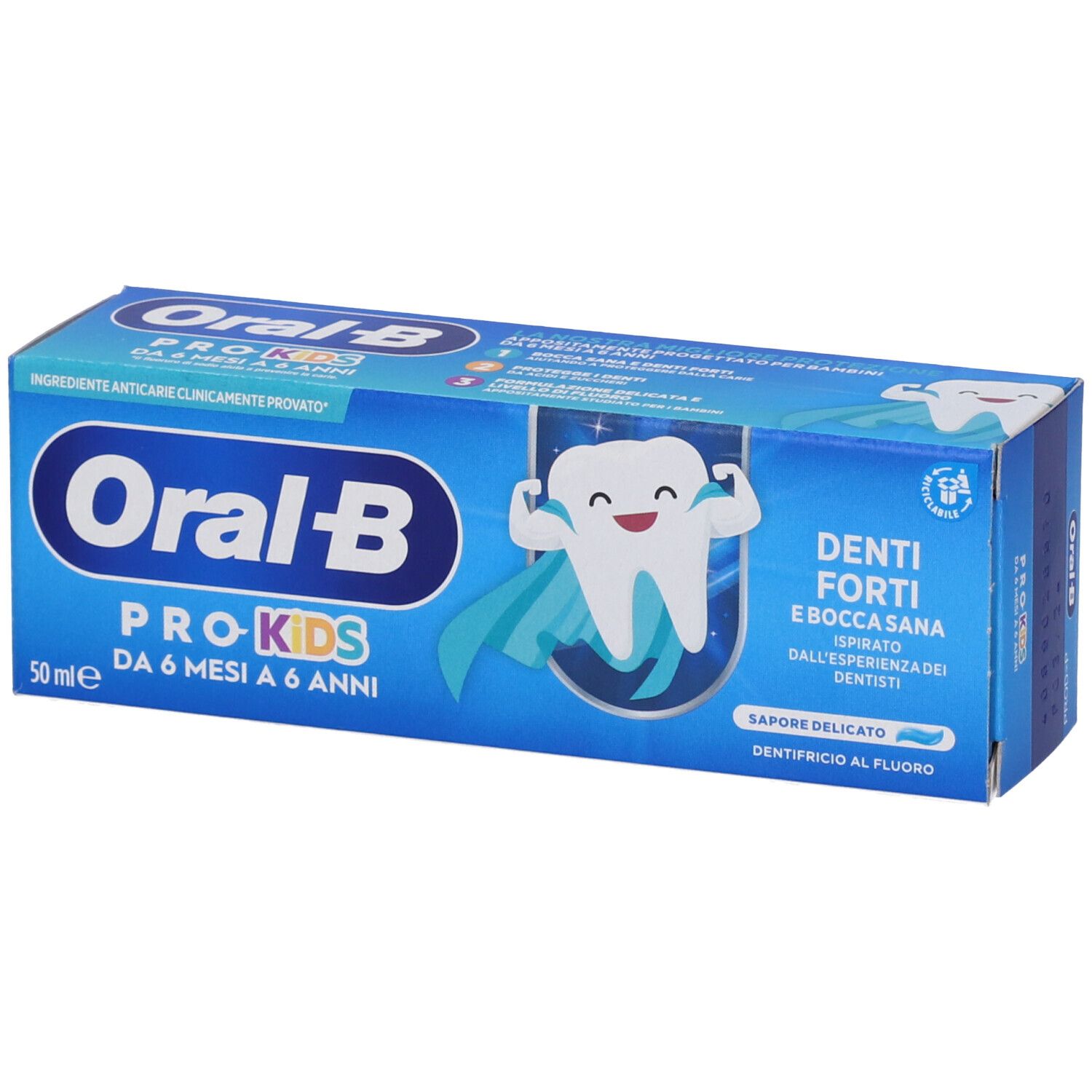 Oral-B Pro Kids Dentifricio 6 Mesi-6 Anni