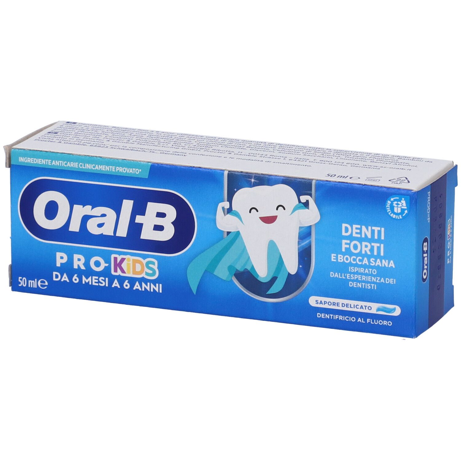 Oral-B Pro Kids Dentifricio 6 Mesi-6 Anni