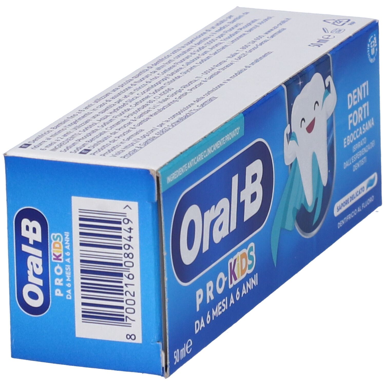 Oral-B Pro Kids Dentifricio 6 Mesi-6 Anni