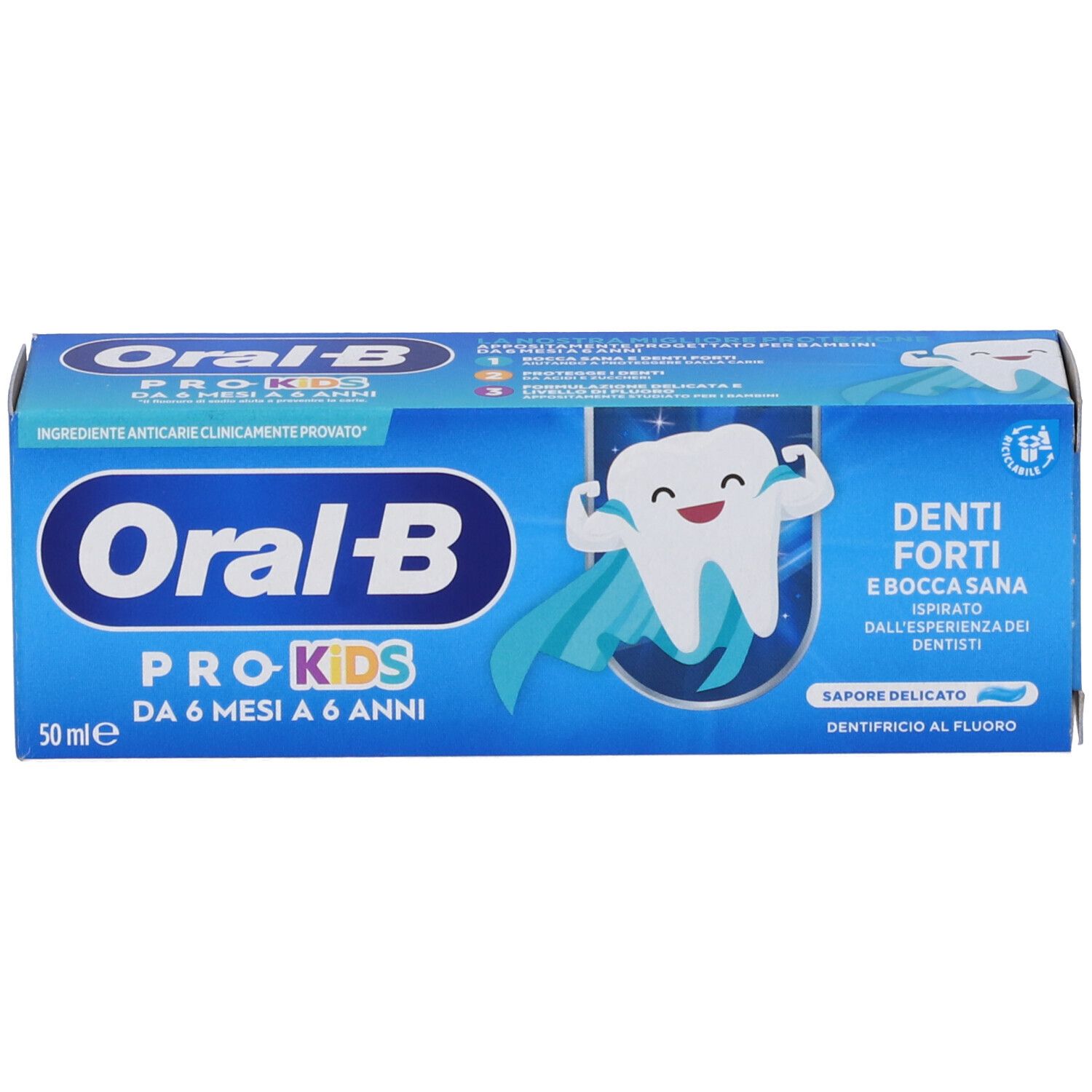 Oral-B Pro Kids Dentifricio 6 Mesi-6 Anni