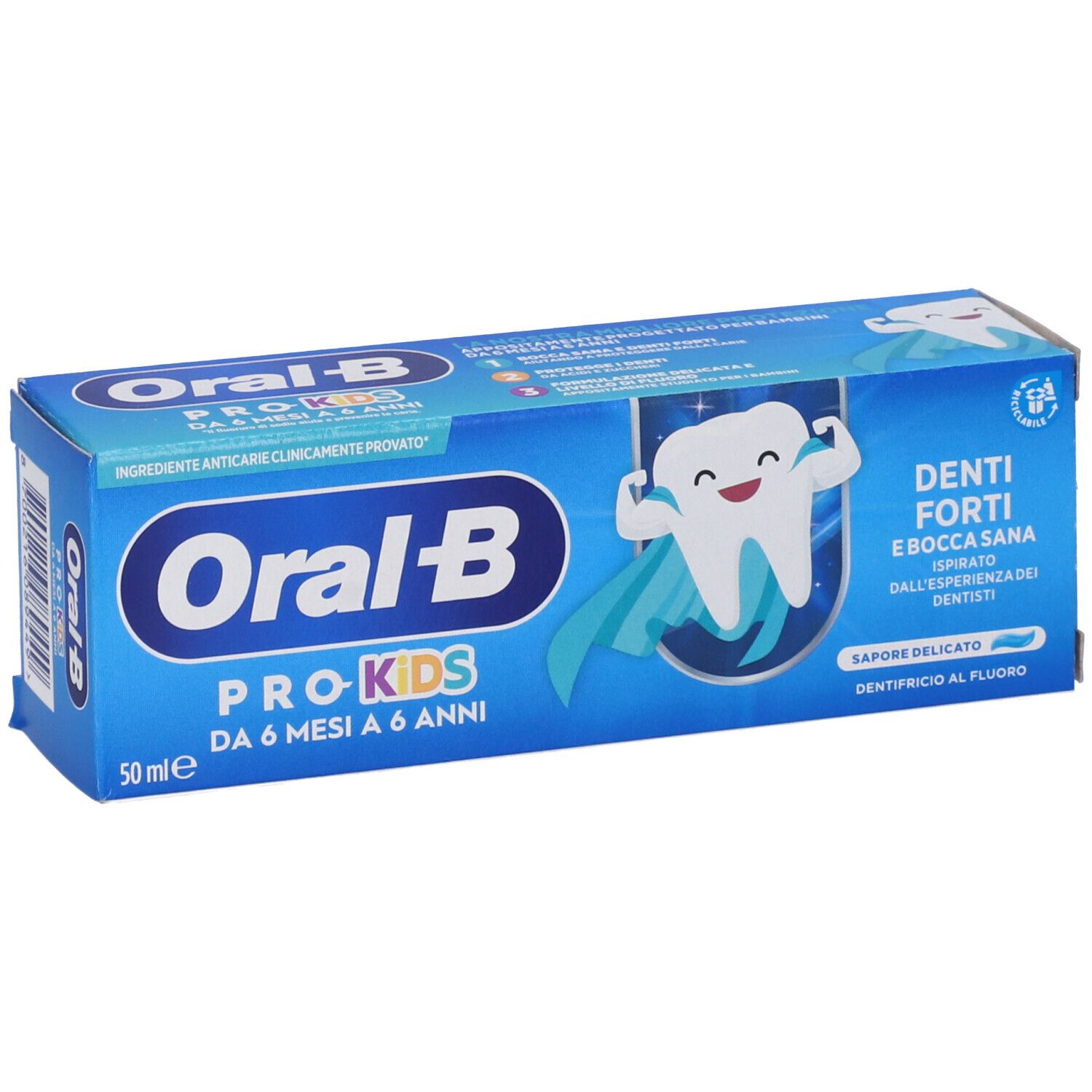 Oral-B Pro Kids Dentifricio 6 Mesi-6 Anni