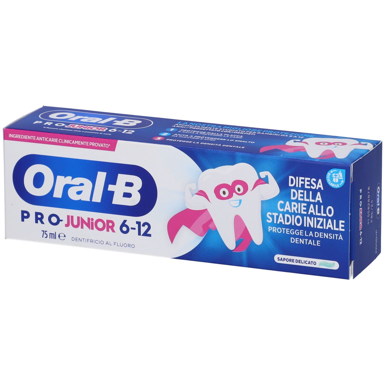 Oral-B Pro Junior Dentifricio 6-12 Anni