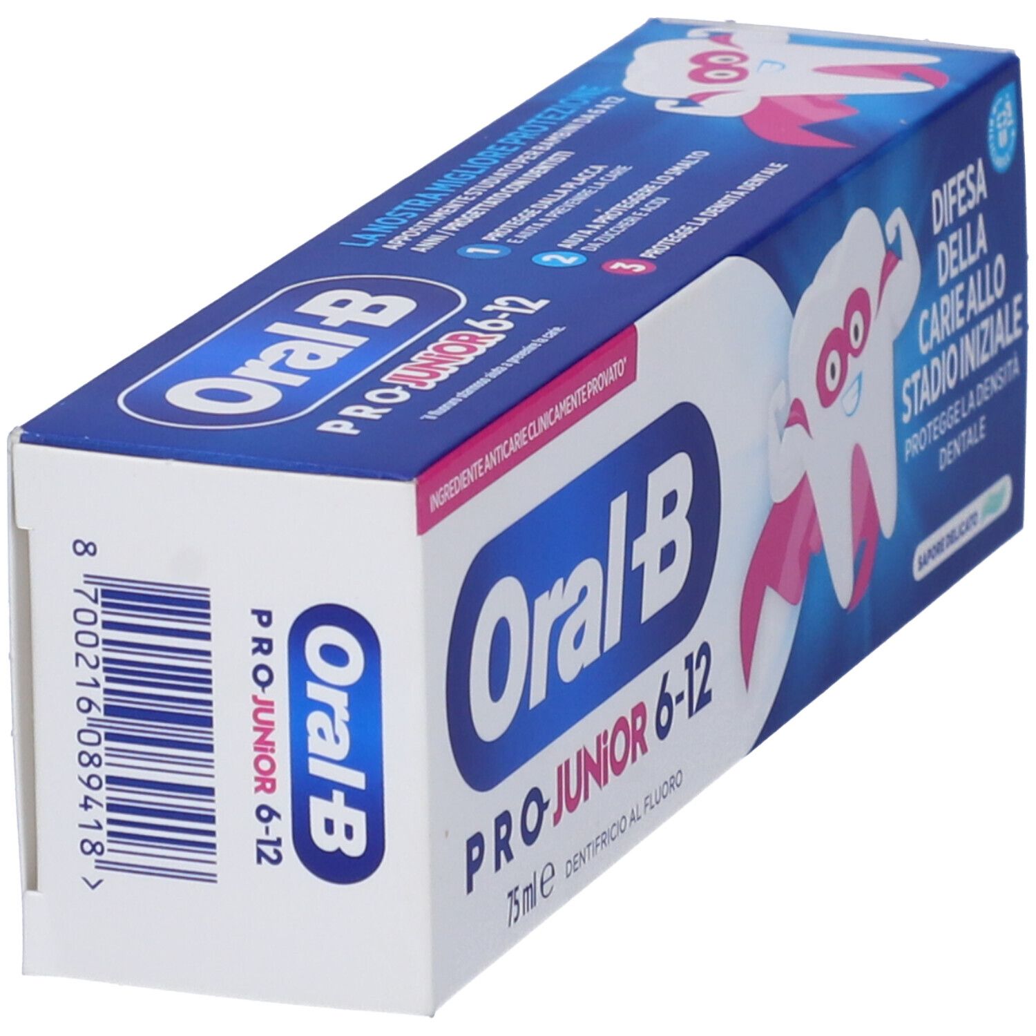 Oral-B Pro Junior Dentifricio 6-12 Anni