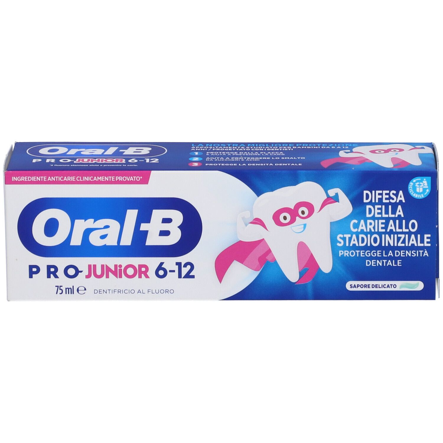 Oral-B Pro Junior Dentifricio 6-12 Anni