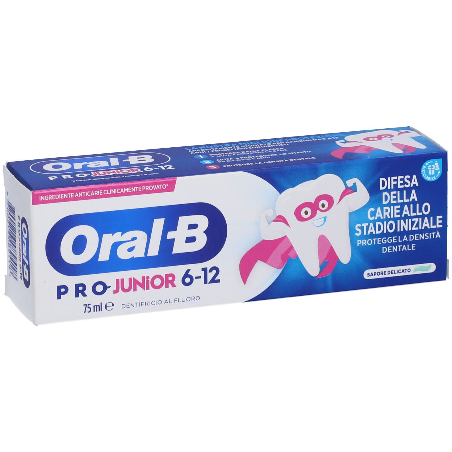 Oral-B Pro Junior Dentifricio 6-12 Anni