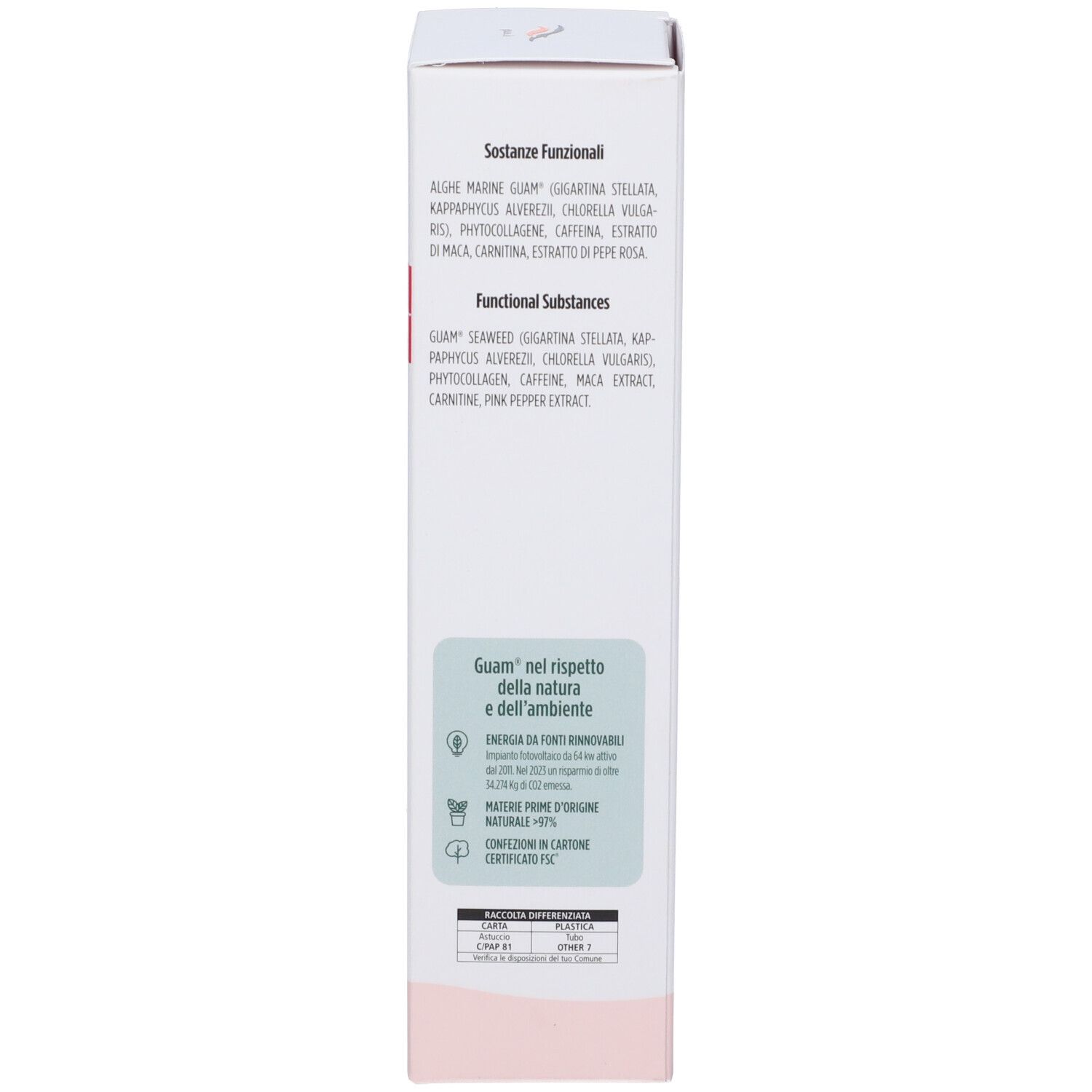 Guam Crema specifica Cellulite Gambe e Glutei Inthenso Mamma