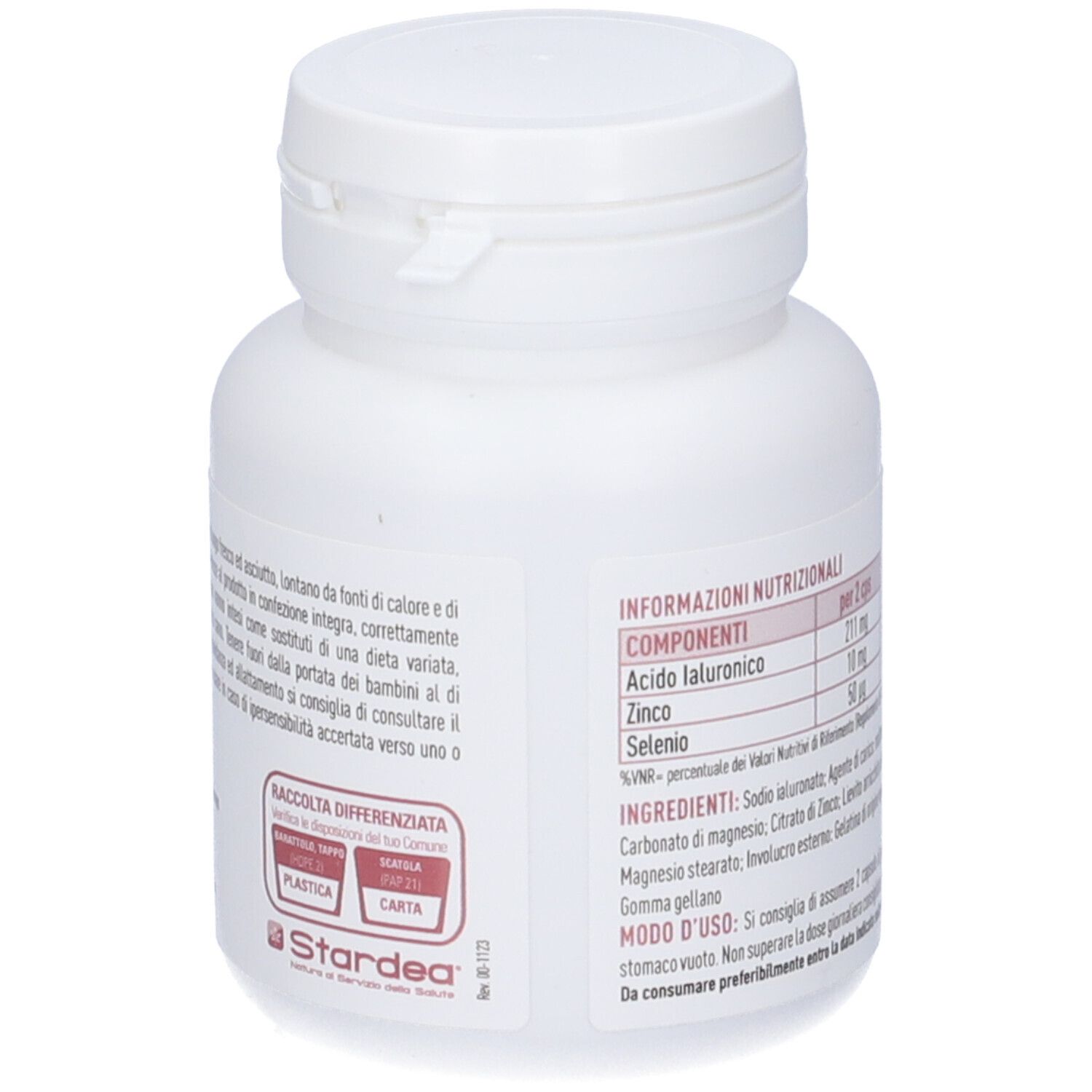 Stardea Acido Ialuronico Capsule Vegetali - Acido Ialuronico - Bellezza della Pelle