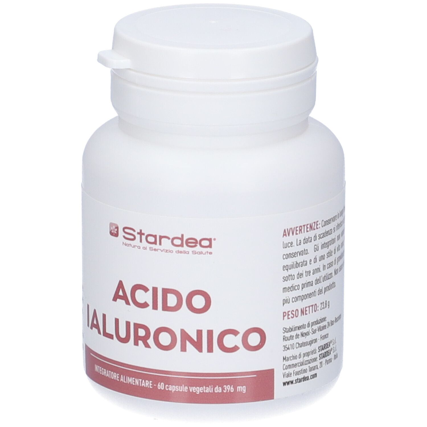 Stardea Acido Ialuronico Capsule Vegetali - Acido Ialuronico - Bellezza della Pelle