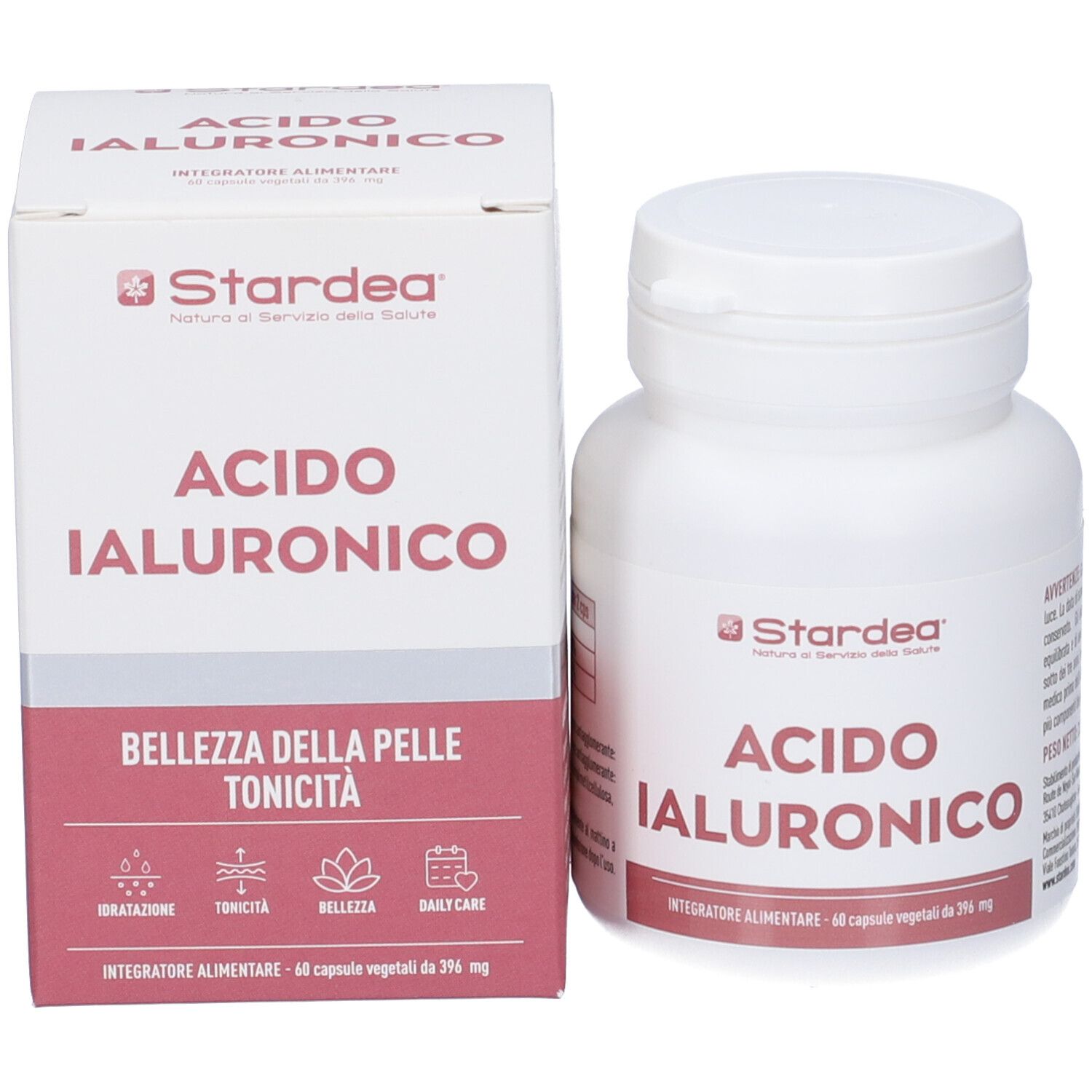 Stardea Acido Ialuronico Capsule Vegetali - Acido Ialuronico - Bellezza della Pelle