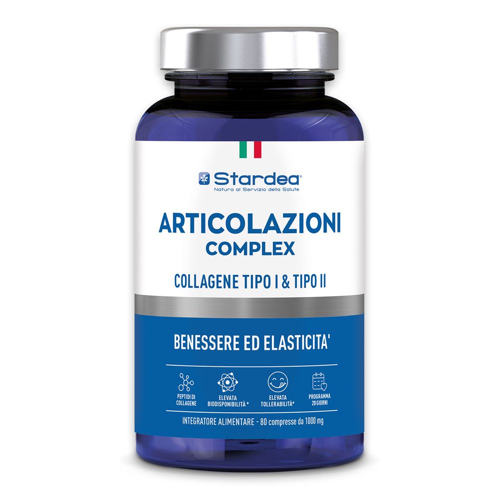 Stardea Articolazioni Complex  Compresse - Collagene Tipo I & Tipo Ii - Integratore Alimentare