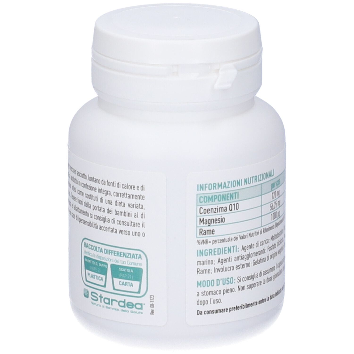 Stardea Coenzima Q10 - Integratore Alimentare - Capsule Vegetali - Bellezza della Pelle