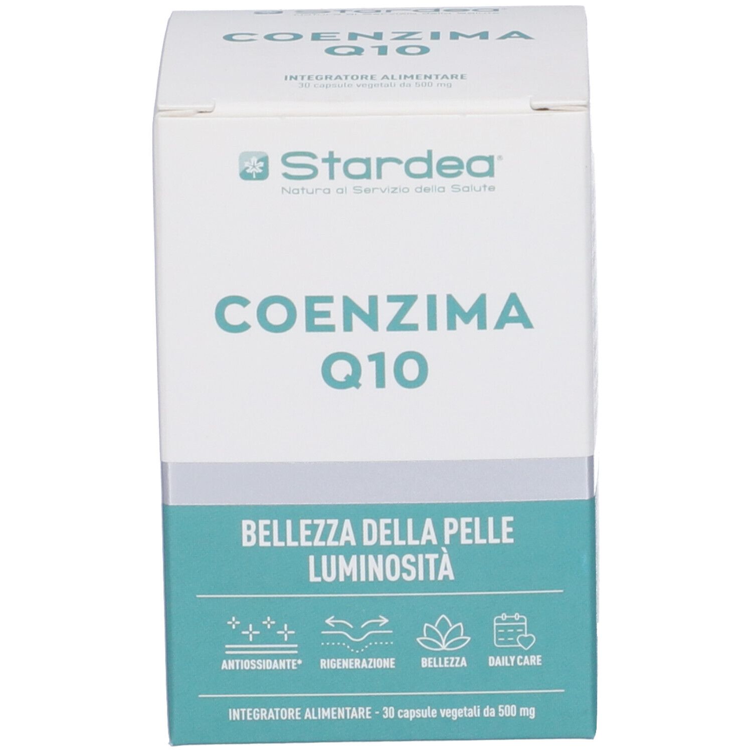 Stardea Coenzima Q10 - Integratore Alimentare - Capsule Vegetali - Bellezza della Pelle