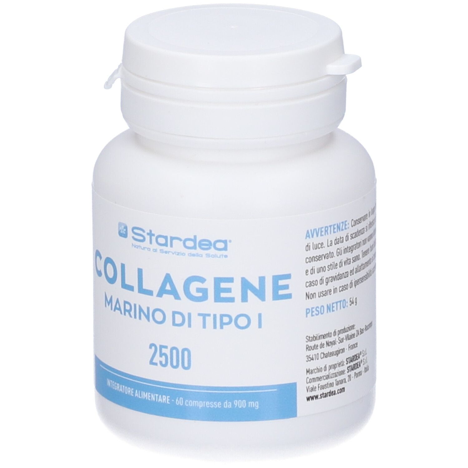 Stardea Collagene 2500 in Compresse - Integratore Alimentare - risparmia il 10% con il codice: Stardea10