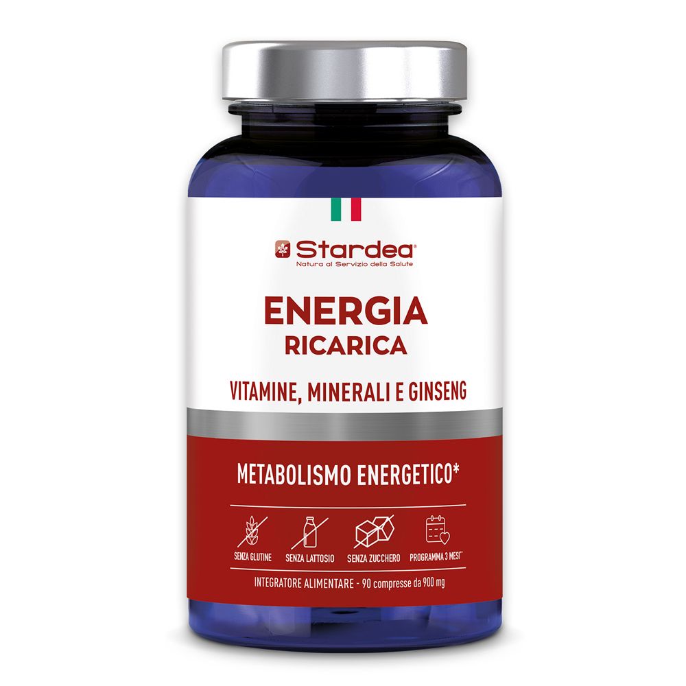 Stardea Energia Ricarica Compresse - Integratore Alimentare Con Vitamine, Minerali E Ginseng - risparmia il 10% con il codice: Stardea10