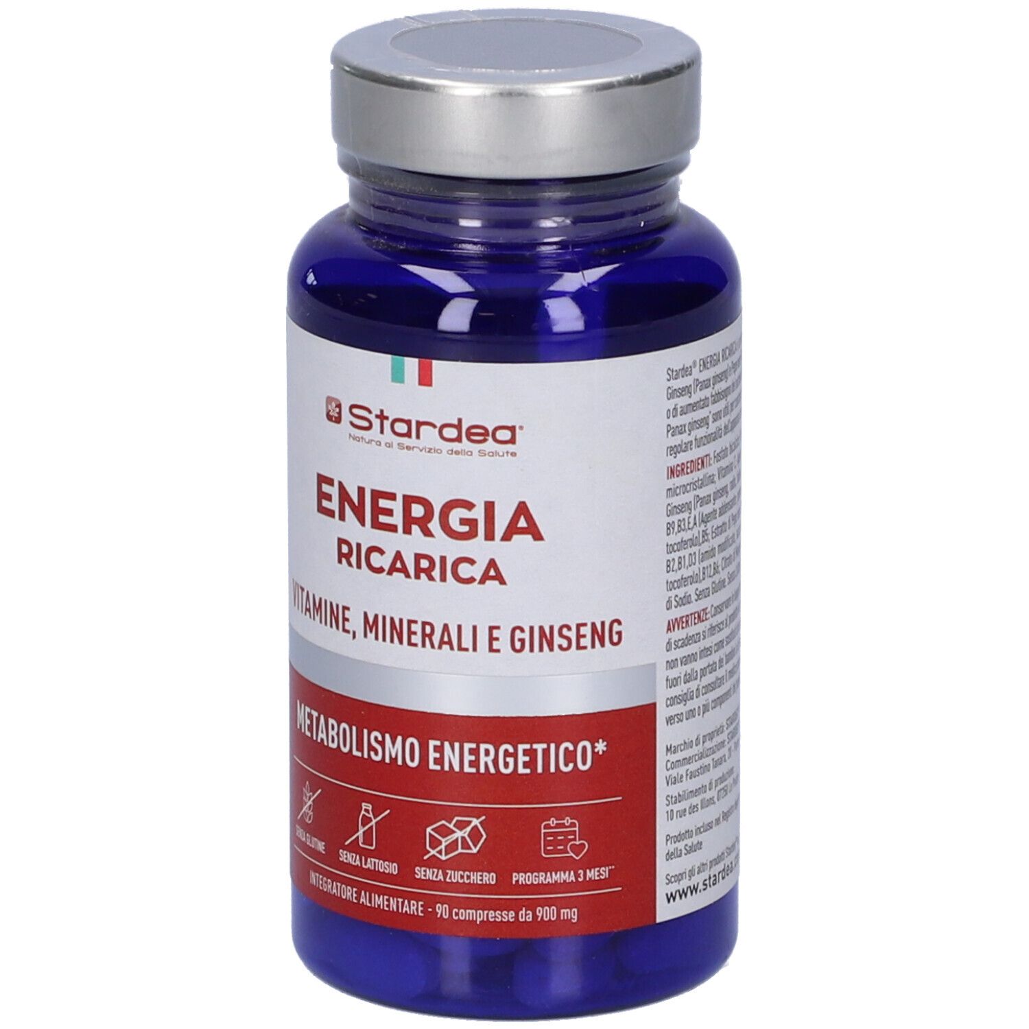 Stardea Energia Ricarica Compresse - Integratore Alimentare Con Vitamine, Minerali E Ginseng - risparmia il 10% con il codice: Stardea10