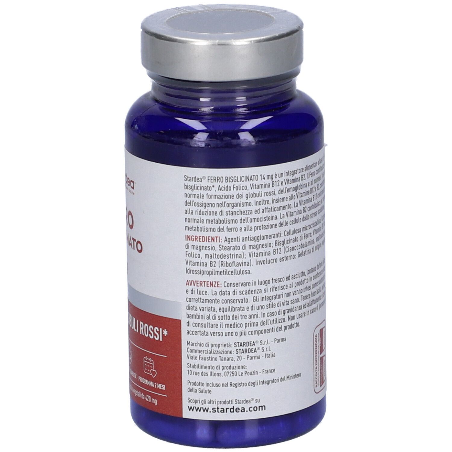 Stardea Ferro Bisglicinato 14 Mg Compresse Integratore Alimentare
