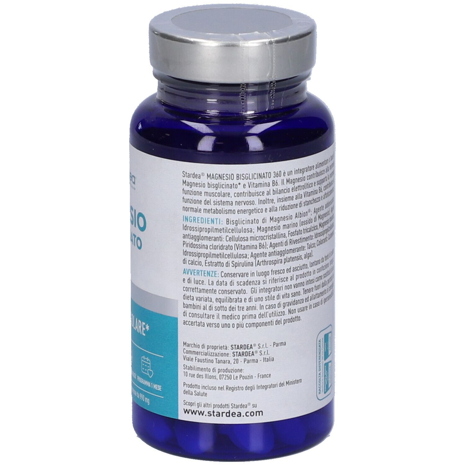Stardea Magnesio Bisglicinato 360 - Compresse Integratore Alimentare