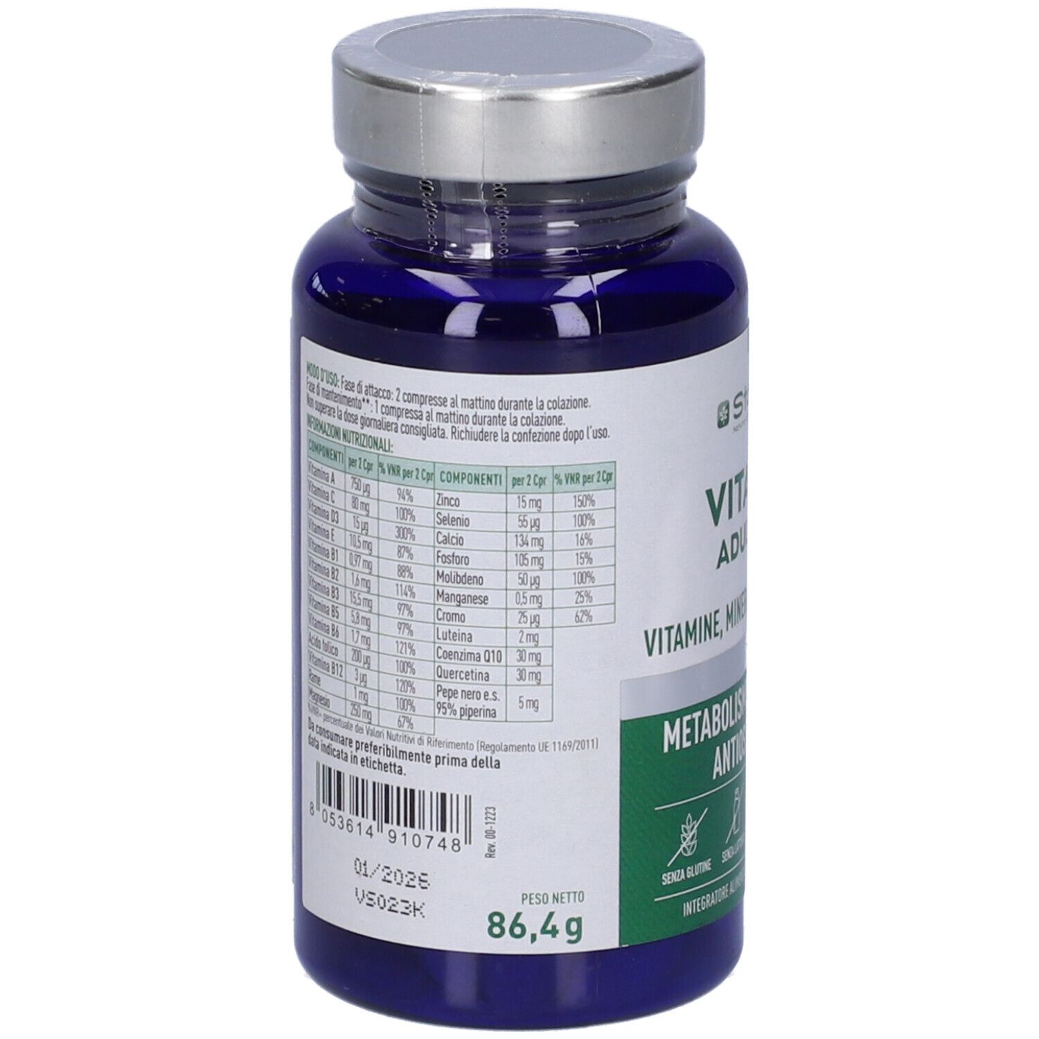 Stardea Vitalita'  Compresse - Integratore Alimentare  Vitamine, Minerali E Coenzima Q10