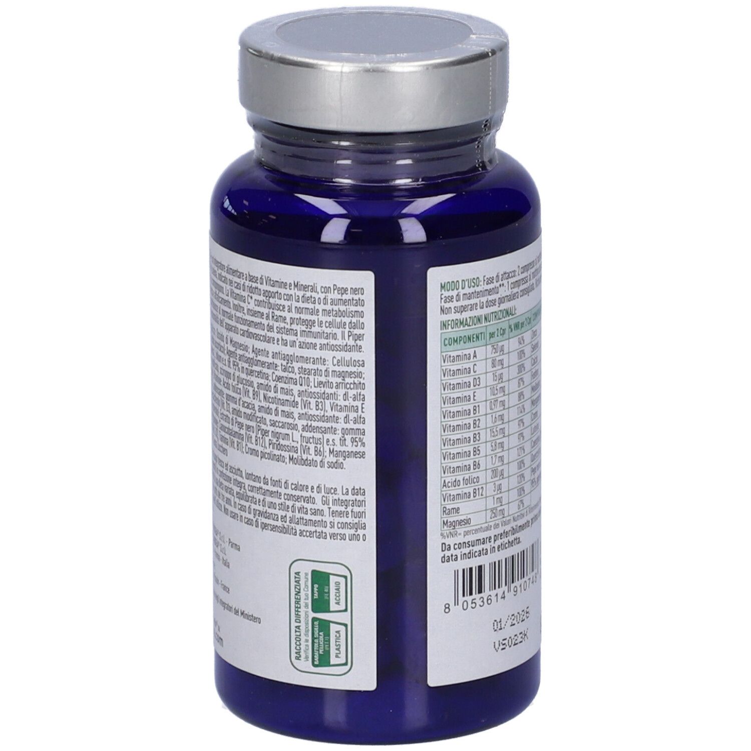 Stardea Vitalita'  Compresse - Integratore Alimentare  Vitamine, Minerali E Coenzima Q10