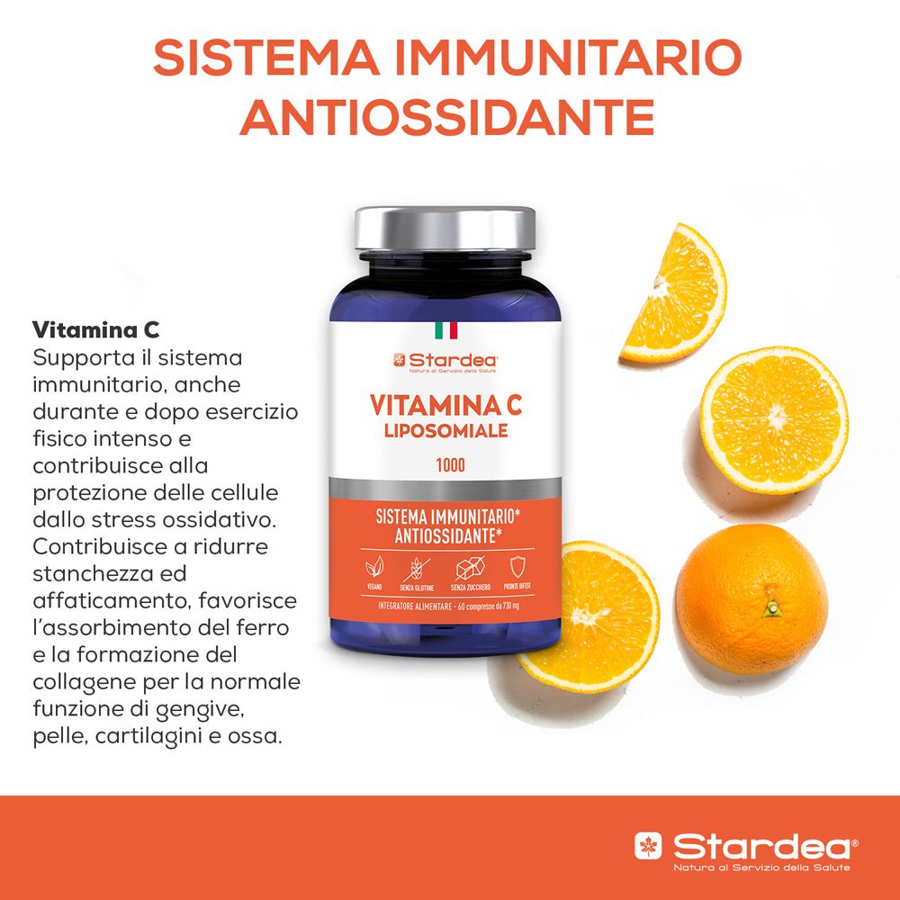 Stardea Vitamina C Liposomiale 1000 in Compresse - Integratore Alimentare