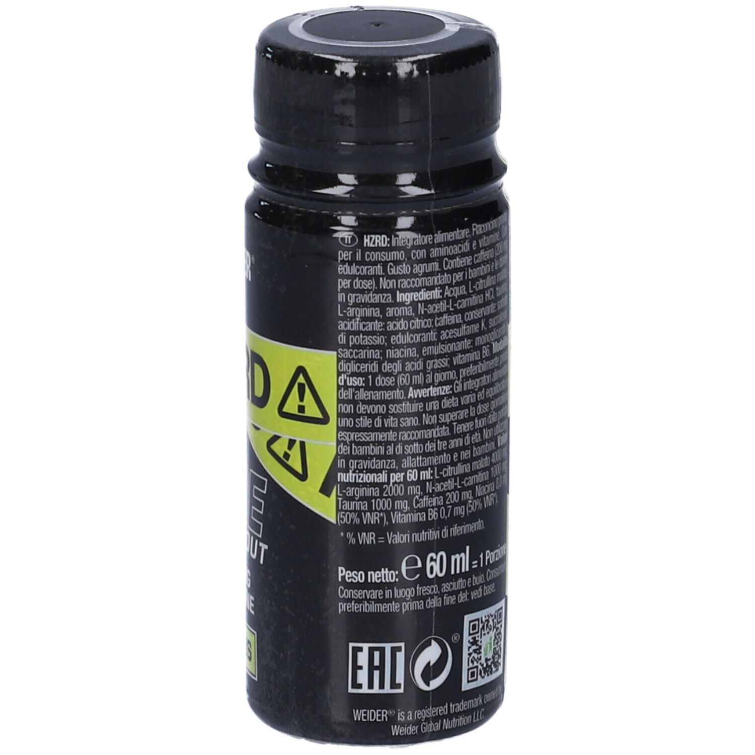 Weider HZRD Shot Pre Workout