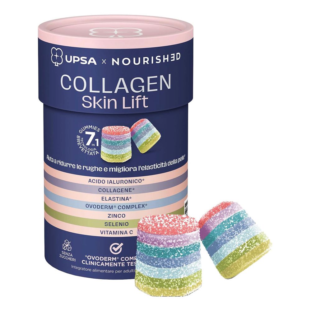Upsa X Nourished Collagen Skin Lift 30 Gummies