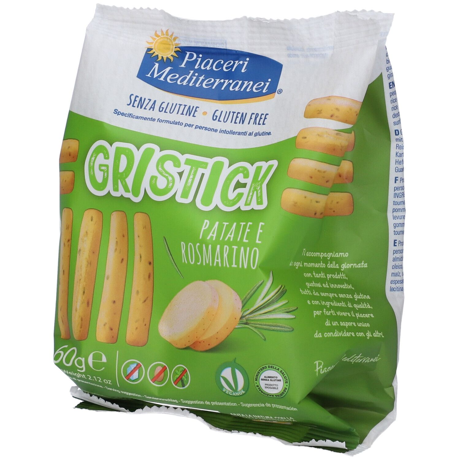 Piaceri Mediterranei Gristick Patate e Rosmarino