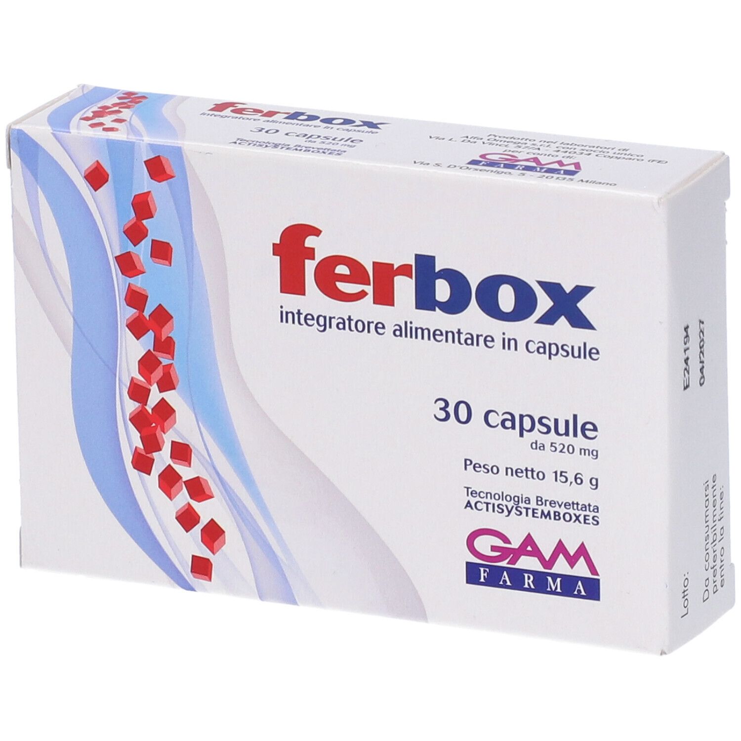 Ferbox 30 Capsule