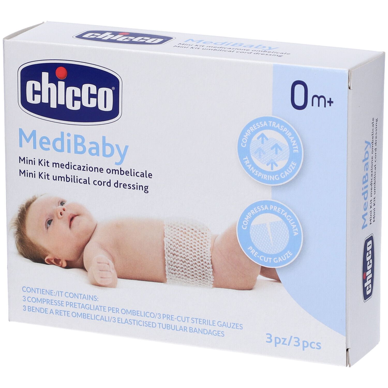 Chicco MedyBaby Kit Medicazione Ombellicale