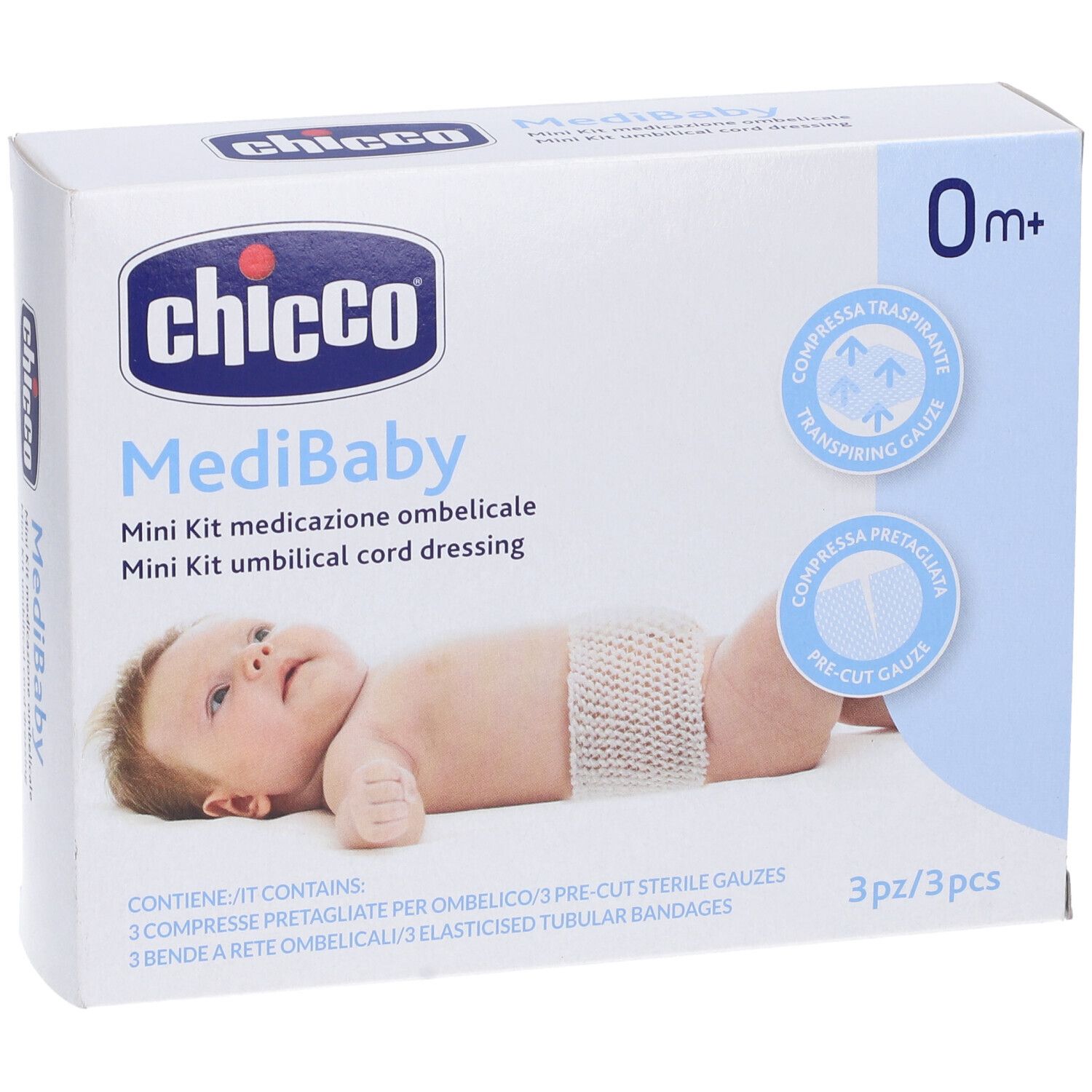 Chicco MedyBaby Kit Medicazione Ombellicale