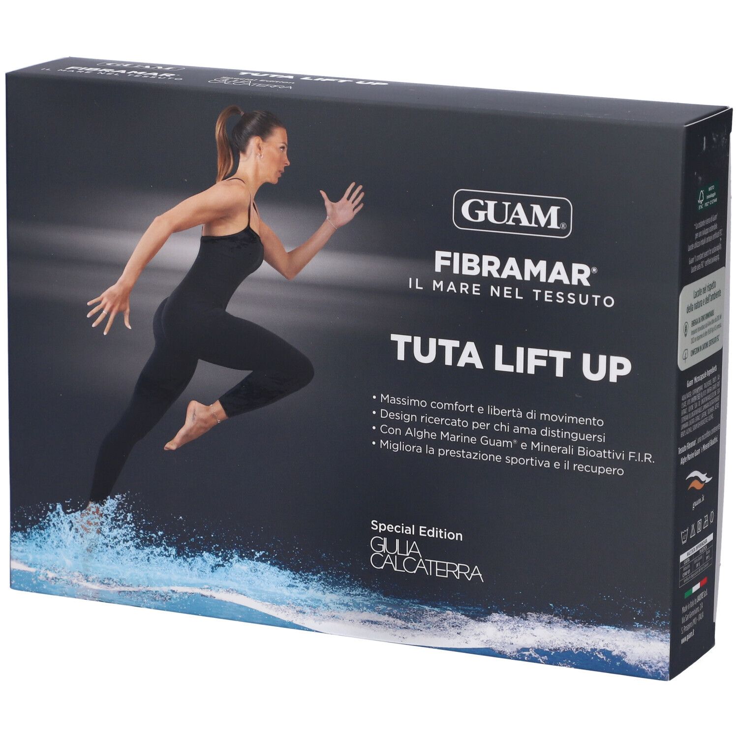 Guam Fibramar Tuta Lift Up Xs/S Nero