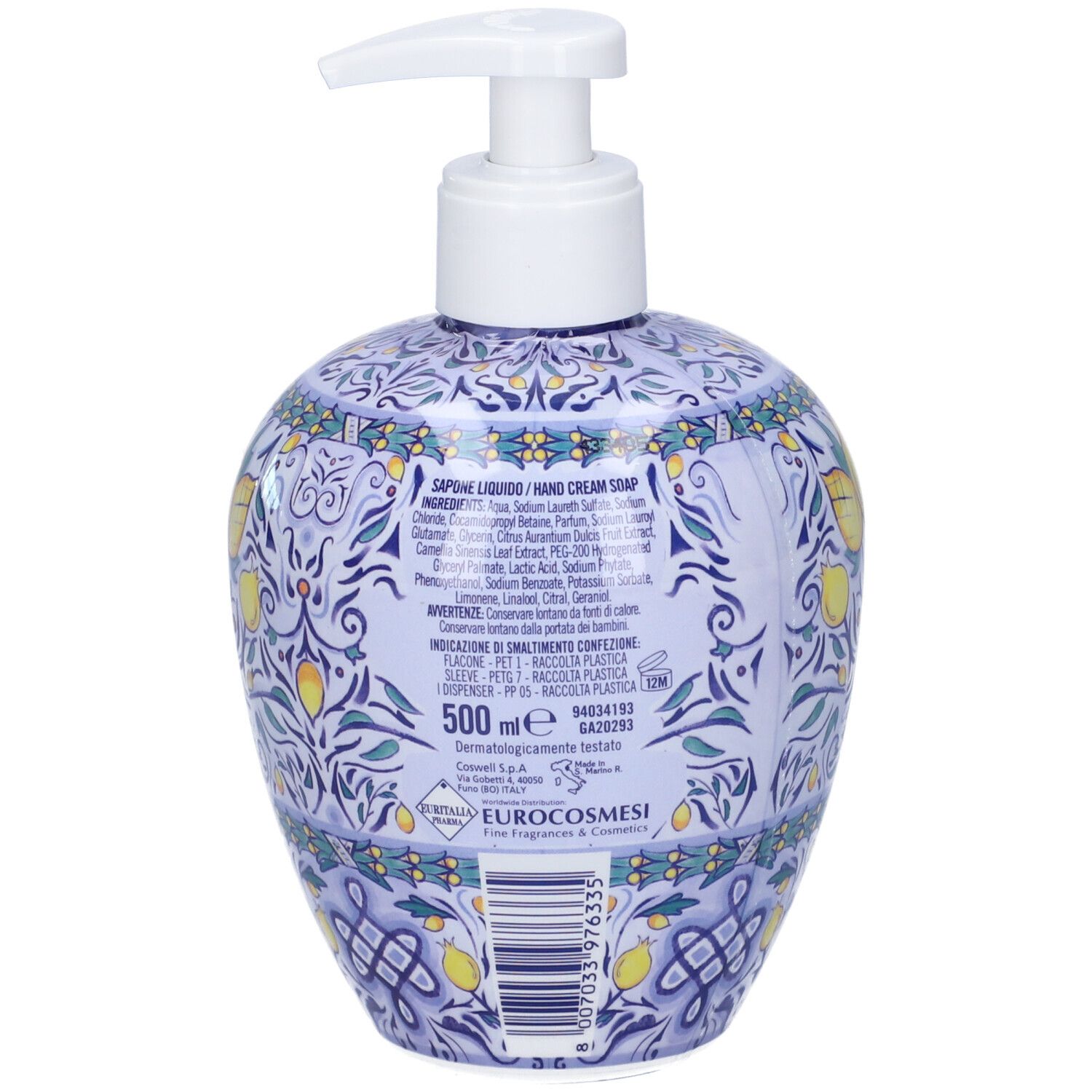 Gandini Sapone Liquido Faenza Agrumi