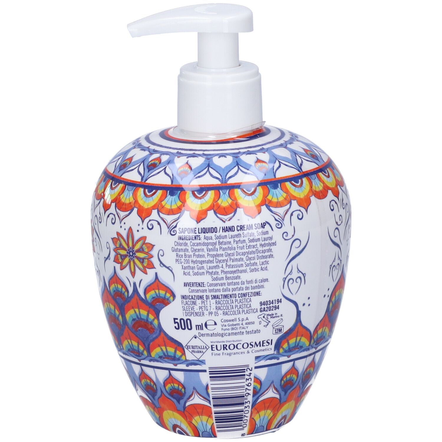 Gandini Sapone Liquido Faenza Vaniglia