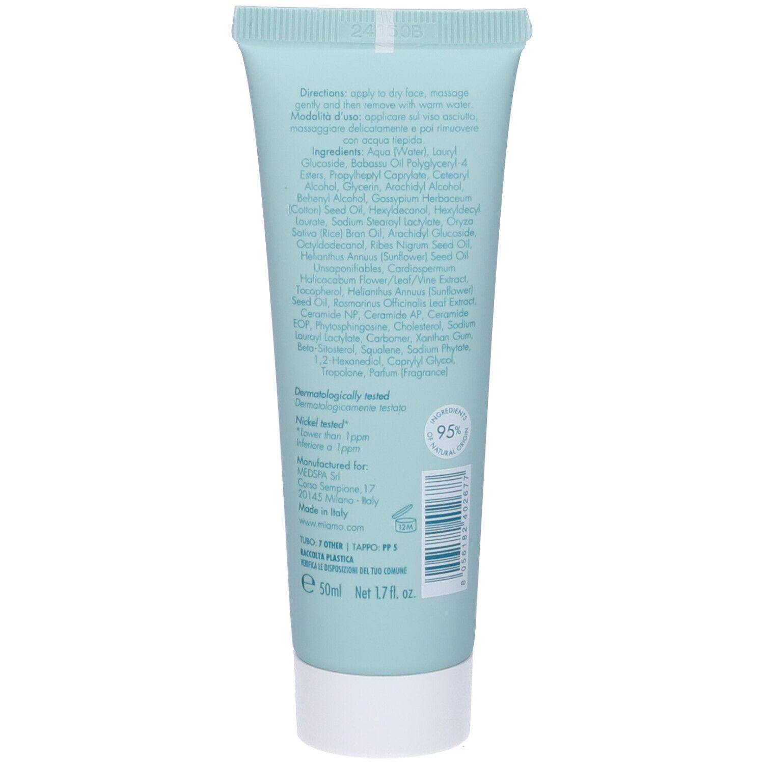 Miamo Hydra Soft Creamy Cleanser Detergente