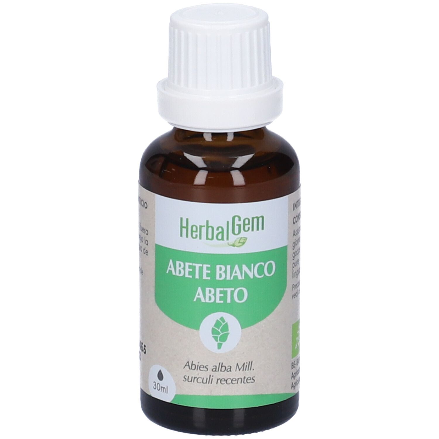 Herbalgem Abete Bianco Giovani Getti Concentrato di Gemme Fresche Gocce