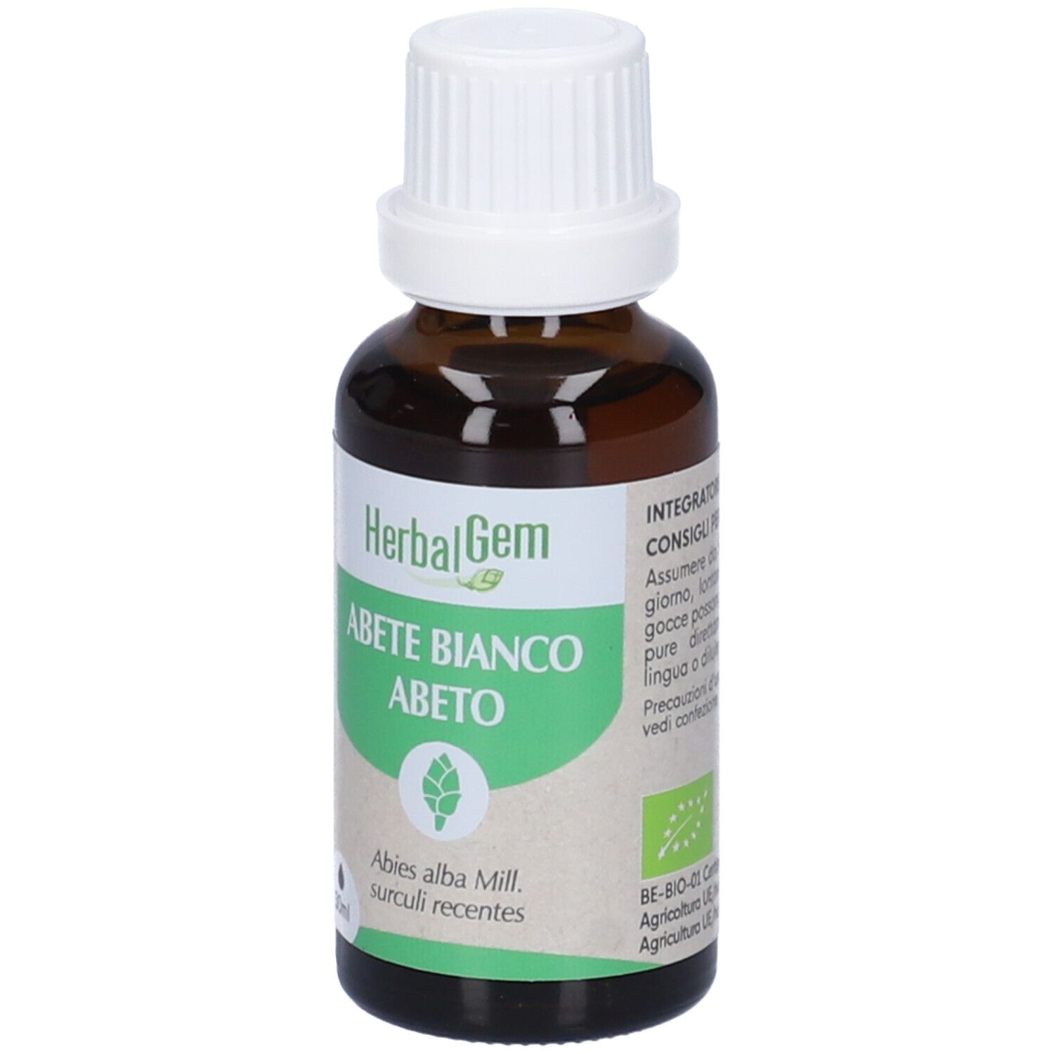 Herbalgem Abete Bianco Giovani Getti Concentrato di Gemme Fresche Gocce