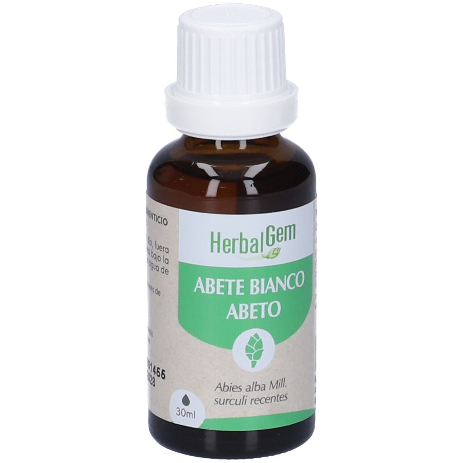 Herbalgem Abete Bianco Giovani Getti Concentrato di Gemme Fresche Gocce
