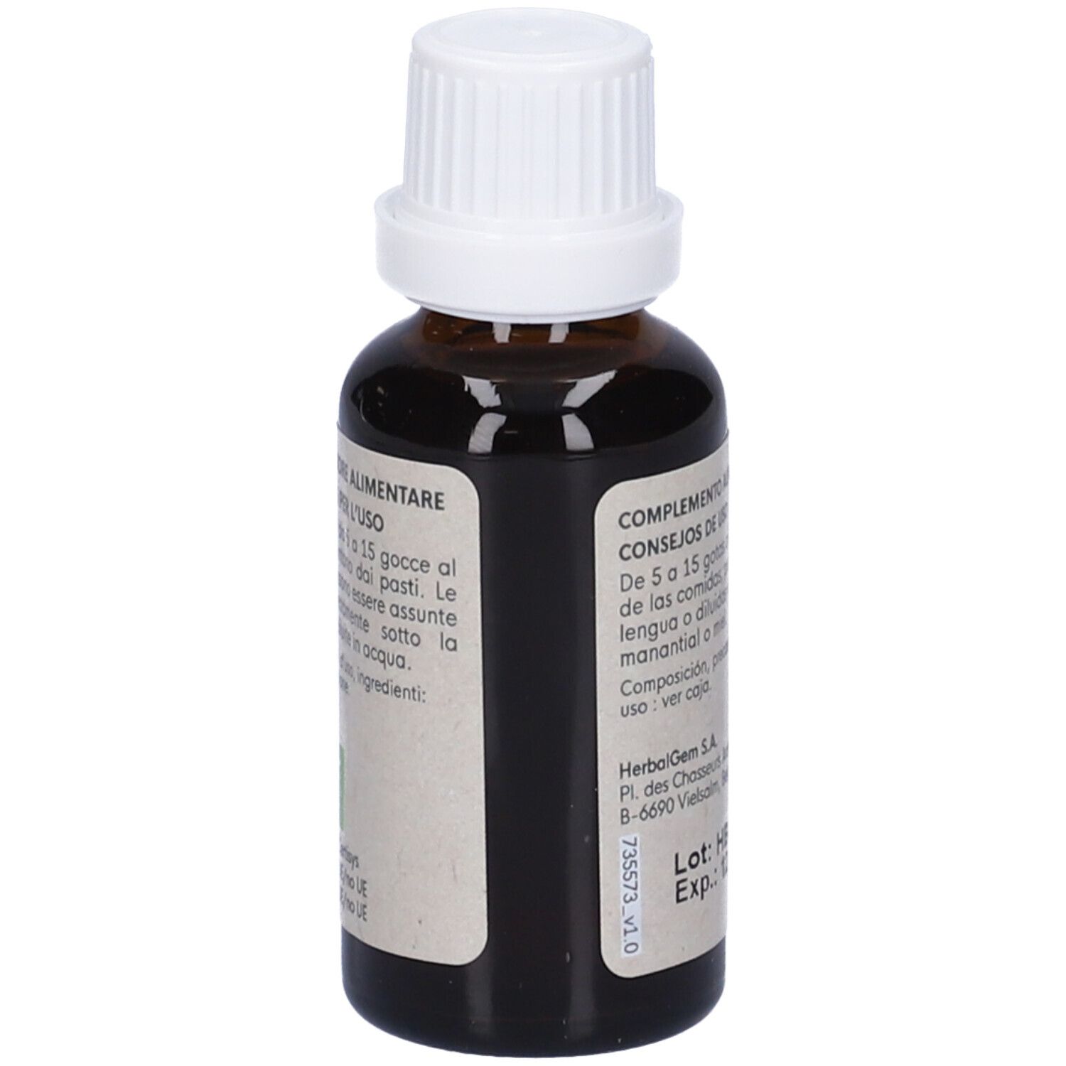 Herbalgem Betulla Gemme Concentrato di Gemme Fresche Gocce