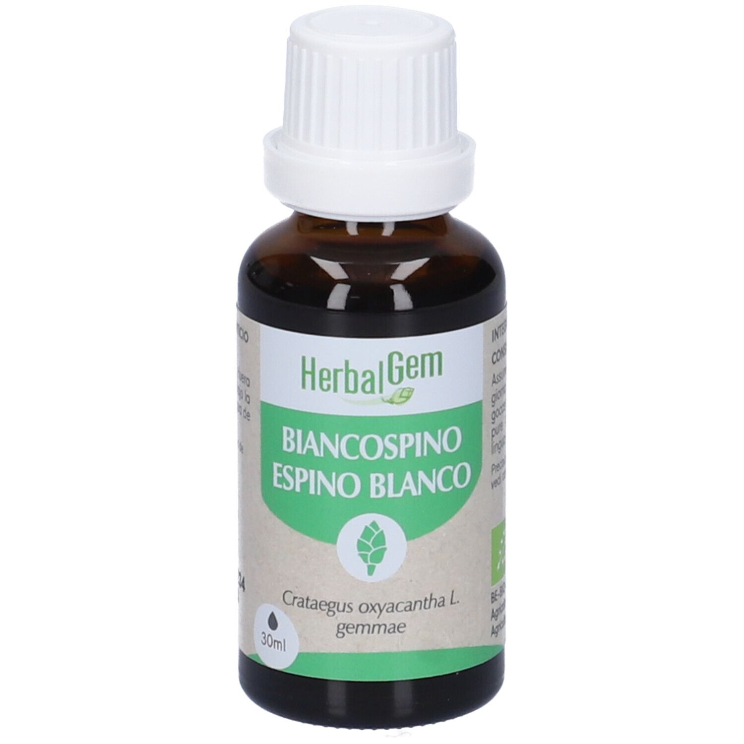 Herbalgem Biancospino Gemme Concentrato di Gemme Fresche Gocce
